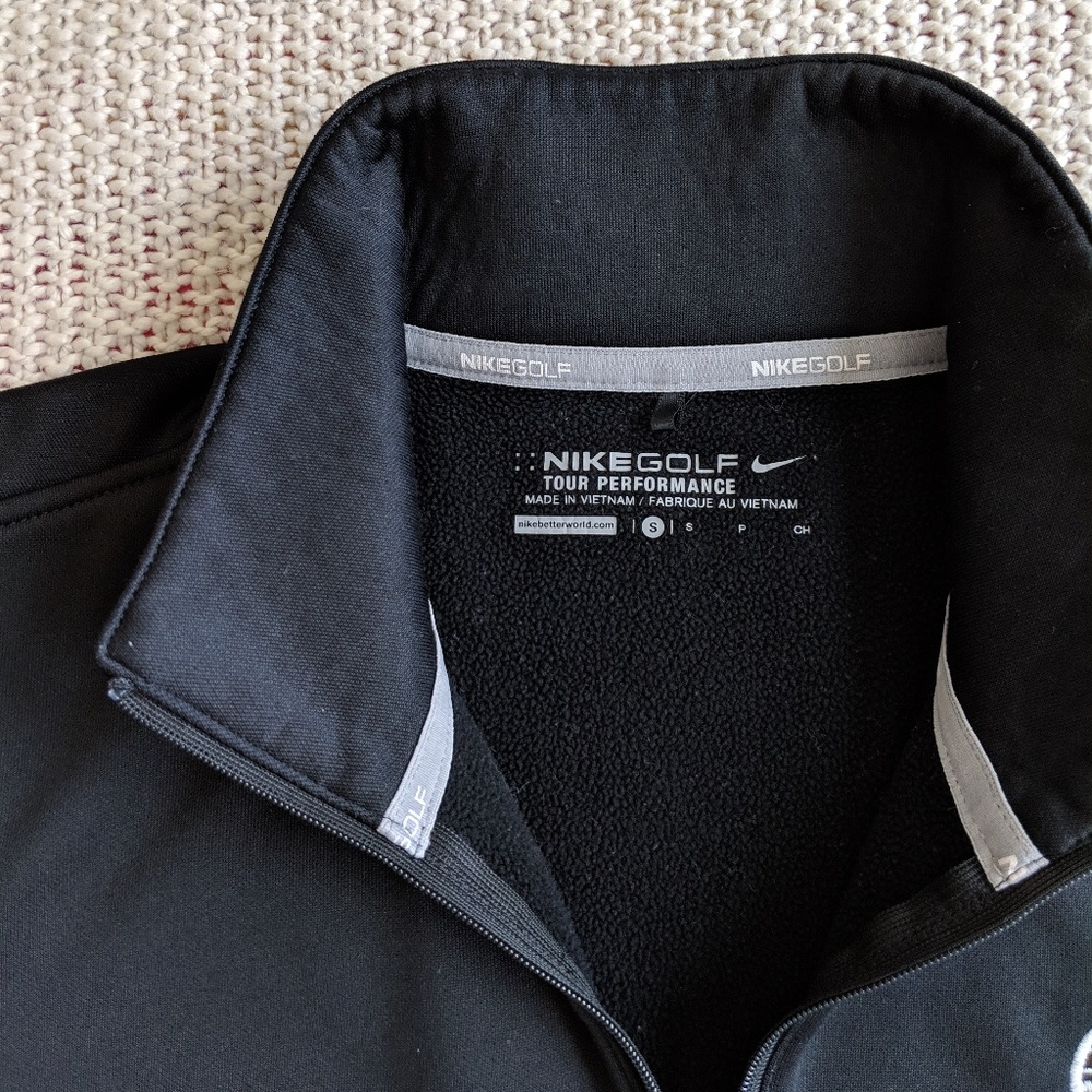 Nike Golf Performance Pull-over Black Small